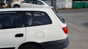 Видео-тест автомобиля Toyota Caldina (белый, 5E-FE, 1994г., ET196-5017001)