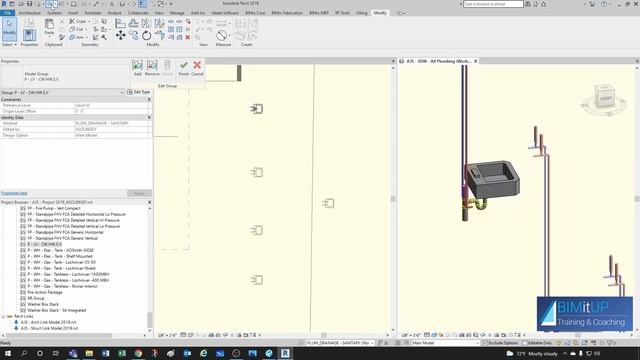 Revit Groups - Groups and Assemblies Part 1 (Groups) Tutorial смотреть онлайн