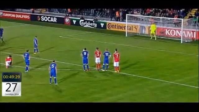 Отбор на Евро 2016 Молдова 1 1 Австрия Дедов смотреть онлайн