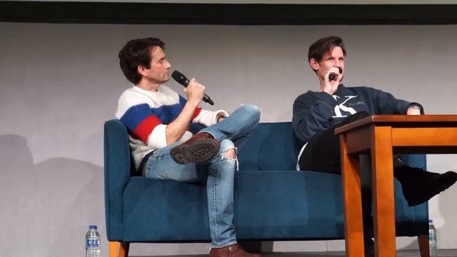 David Tennant and Matt Smith - their favourite Doctor? (Doctor Who) смотреть онлайн