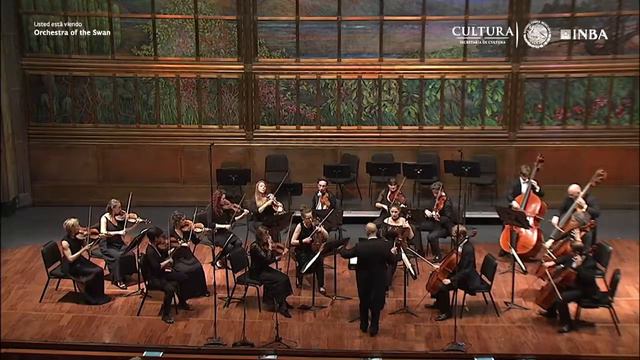 Orchestra Of The Swan - Elgar Introduction And Allegro At Palacio De Bellas Artes (Mexico City)