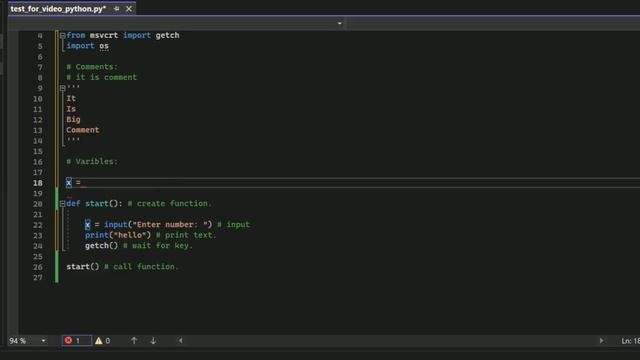 Python ? Base Tutorial, Part 1, by 8 minutes all base stuff on python ? cool ? easy and simple. смотреть онлайн