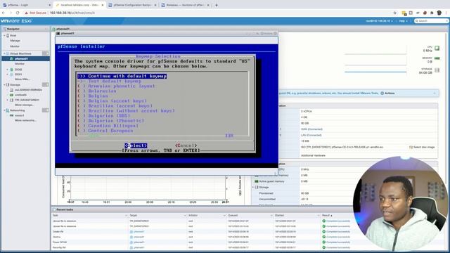 Building an Infosec IT Home Lab #7| Install pfSense in esxi смотреть онлайн