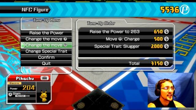 Pokemon Rumble U - Customize / Tune Up NFC Characters - Pikachu Example смотреть онлайн