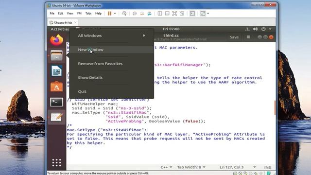 8. Creating a Wireless Topology in NS3- Wired and wireless networks in Network Simulator 3 (NS3) смотреть онлайн