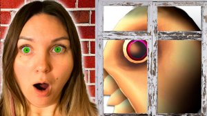 СТРАШНО ПРЯТКИ ОТ СУМАСШЕДШЕГО МОНСТРА ЧЕЛОВЕК ЗА ОКНОМ