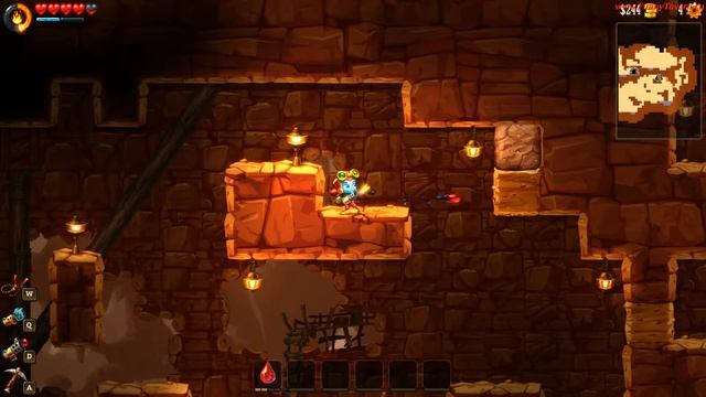 SteamWorld Dig 2 Прохождение Взрывной станции 100% смотреть онлайн
