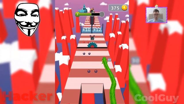 NOOB vs PRO vs HACKER vs GOD in Snake Battle Worms Game смотреть онлайн