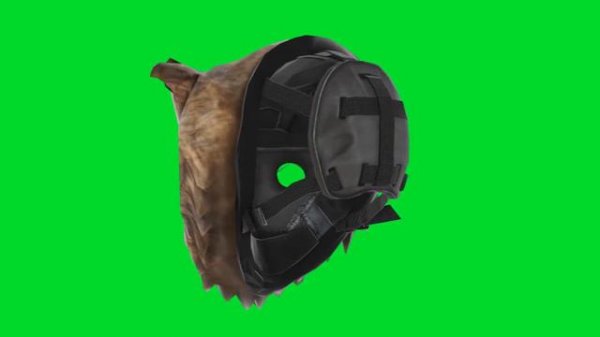 Rasmus Owl mask Hotline Miami chroma