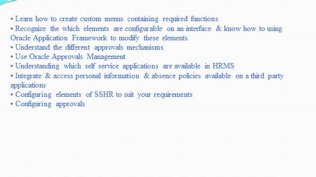 Oracle Self Service | Oracle employee Self Service Training смотреть онлайн