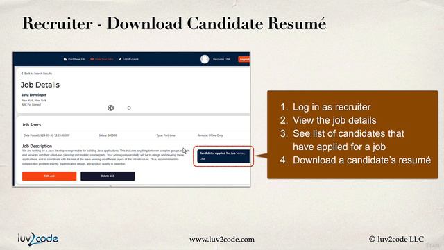 1. Recruiter - Download Candidate Resume - Overview  (11. Recruiter - Download Candidate Resume)