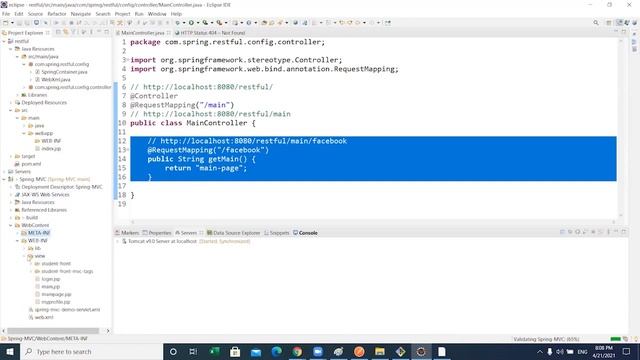 Create Restful Controller смотреть онлайн