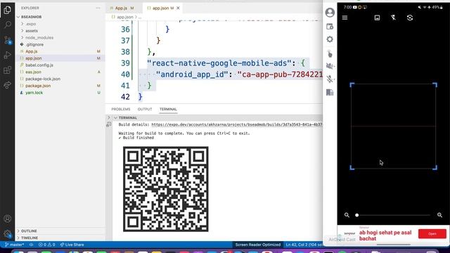 React Native Expo Google Mobile Ads | Banner and Interstitial смотреть онлайн