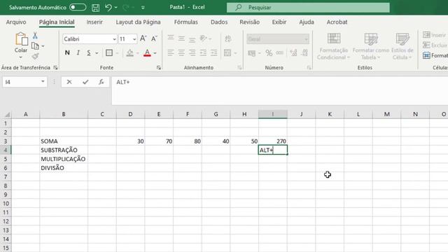 Excel Básico - Introdução a interface do Programa e Operações Matemáticas Básicas - ASMR com Excel смотреть онлайн