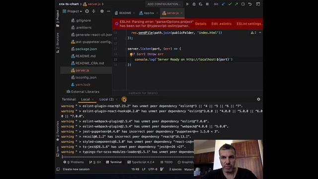 Integrating d3.js with React - Publish Your App - Create and publish CRA SPA смотреть онлайн