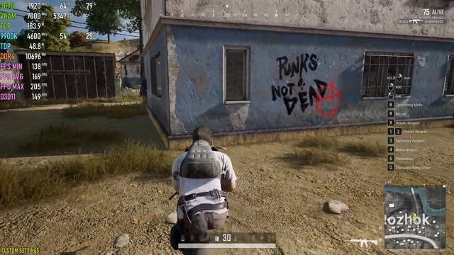 PUBG: RTX 3070 | i9-9900K | 1440P смотреть онлайн