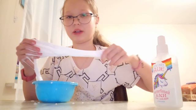 Делаю слайм из клея от M.Kuksa смотреть онлайн
