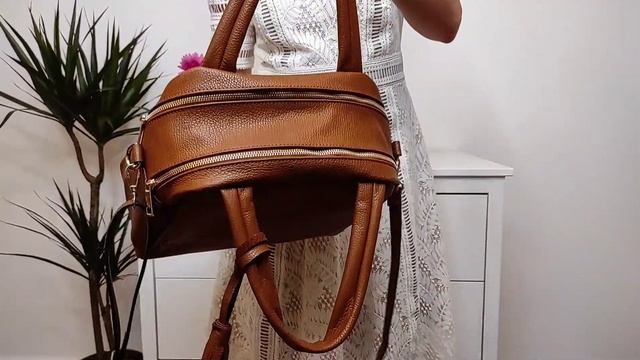 Сумка с кисточкой натуральная кожа Вера Пелле VP70040 Италии ?? смотреть онлайн