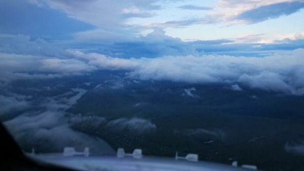 Посадка в аэропорту Горно-Алтайск
