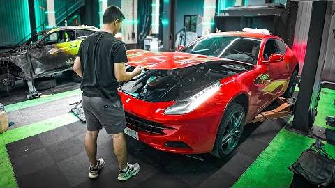 ВАДИМ наконец-то накопил на ФЕРРАРИ, МАТЬ ЕГО ШЛЁП! смотреть онлайн