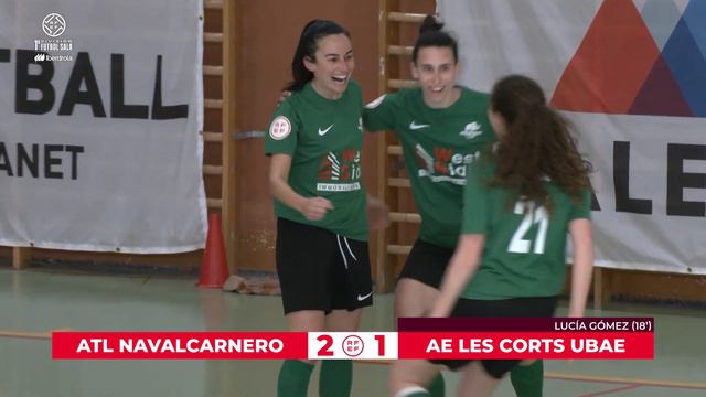 Resumen #PrimeraIberdrolaFS | Atlético Navalcarnero 5-2 AE Les Corts UBAE | Jornada 22 смотреть онлайн
