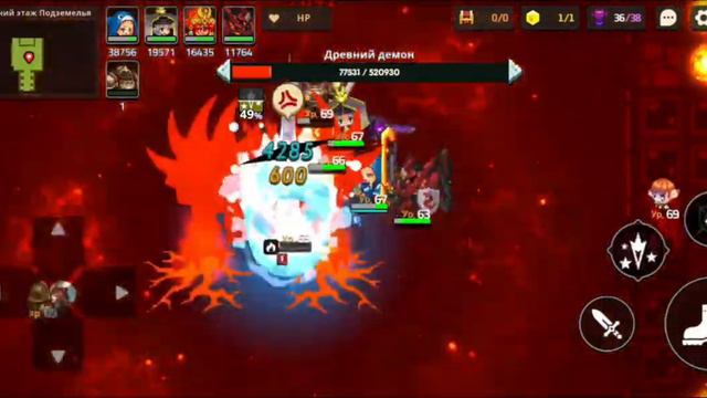 "Guardian Tales" Конец 7 Мира Кошмара смотреть онлайн