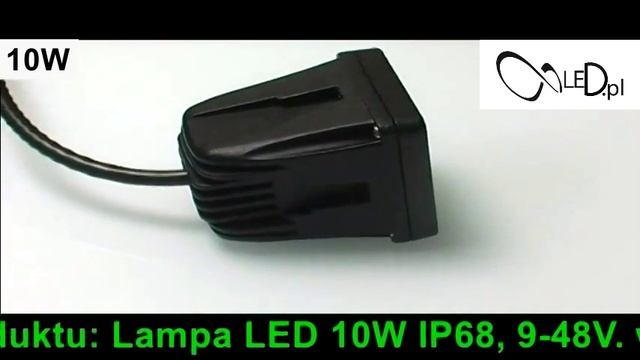 Lampa LED 10W 4x4 12V DC 8LED.pl смотреть онлайн