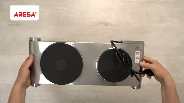 Распаковка электроплитки / Unpacking of hotplate ARESA AR-4702 смотреть онлайн