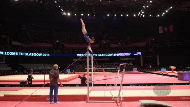 FASANA Erika (ITA) - 2015 Artistic Worlds - Qualifications Uneven Bars смотреть онлайн