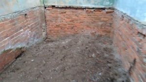 Ремонт старого кирпичного дома своими руками.Выравнивание грунта,корчевание,удаление старых кирпиче