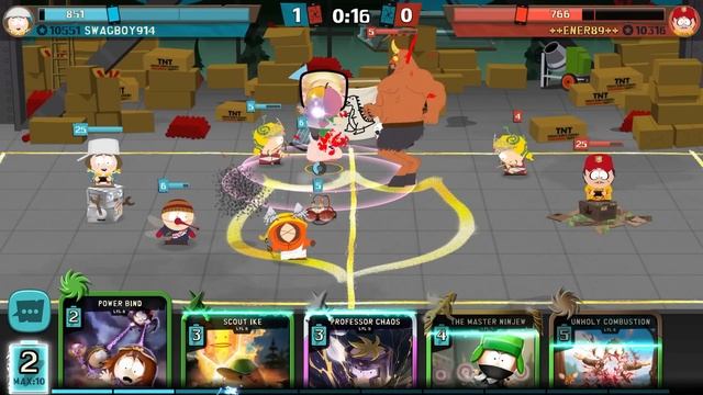 Gameplay Mysterion Level 4 | South Park Phone Destroyer смотреть онлайн