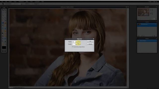 How to resize a photo for the web using Pixlr (free online software) смотреть онлайн