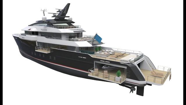 Экспедиционная мегаяхта BAIKAL T5000 Explorer смотреть онлайн