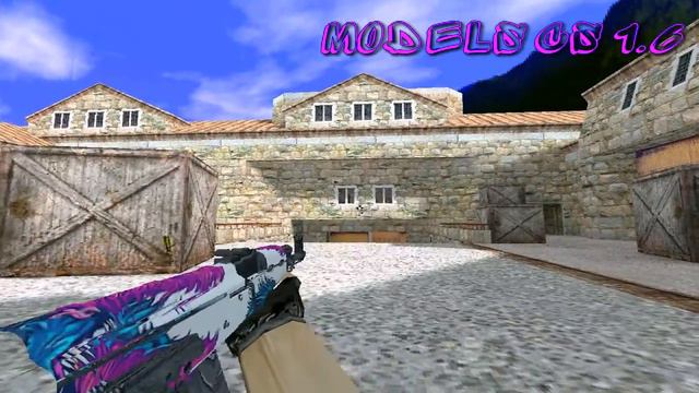 Обзор Моделей оружия для CS 1.6 #80 AK 47 Blue Wolf смотреть онлайн