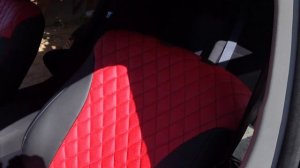 Авточехлы митсубиси аутлэндер.Установка и обзор салона.Отзыв владельца авто!!!