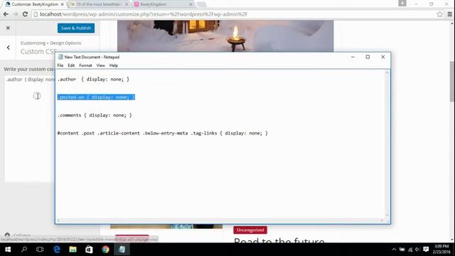 How To Remove Author, Post Date, Comments And Tags From Wordpress Post смотреть онлайн