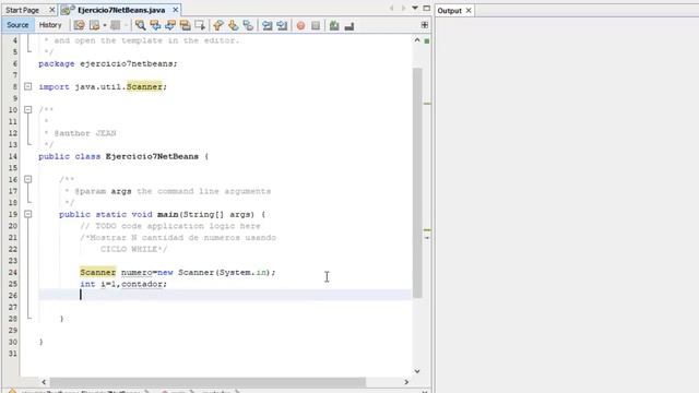 Ejercicio 7 Java - Apache NetBeans смотреть онлайн