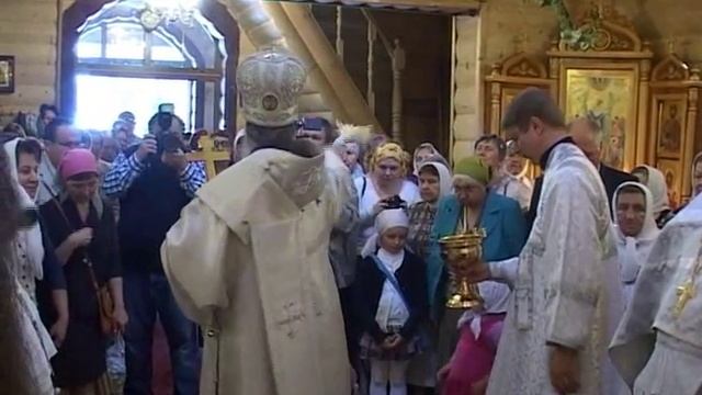 ПА Освящение храма в Октябрьском смотреть онлайн