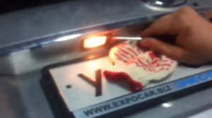 Замена лампочки подсветки номера на ховер5