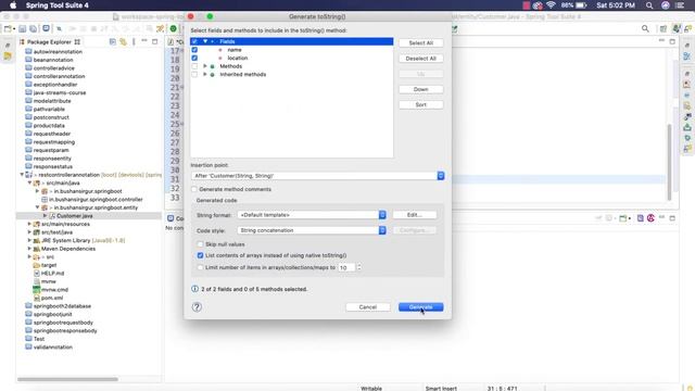 Spring @RestController annotation with Example смотреть онлайн