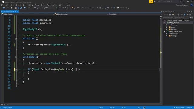 Runner - создание с нуля - Unity легко смотреть онлайн