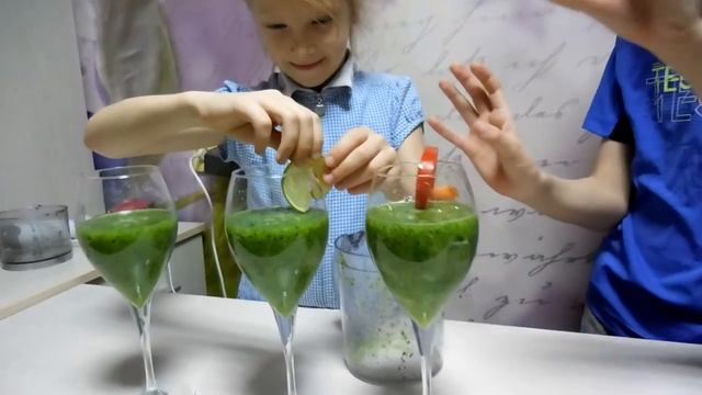 как сделать зеленый сок смотреть онлайн