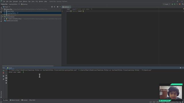 Learning Python [Tutorial] - #6 (Inputs and comparisons between inputs) смотреть онлайн