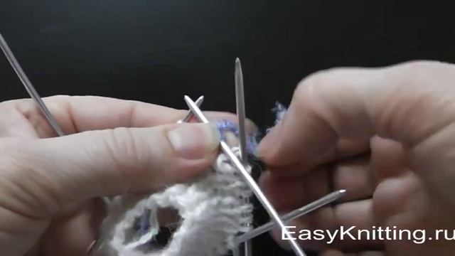 Детские варежки спицами. Часть 1. смотреть онлайн