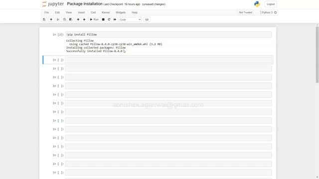 Installing Pillow in Anaconda Jupyter Notebook смотреть онлайн