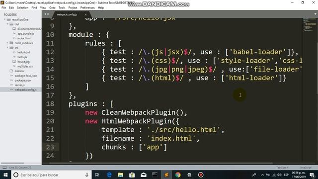 Setup a React Application Using Webpack - Understand the Underlying Layers of React (Part 1/9) смотреть онлайн
