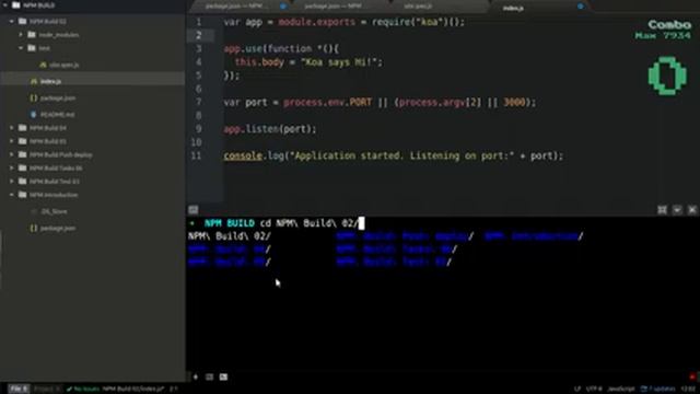 NPM Scripts Running Pre and Post Hooks смотреть онлайн