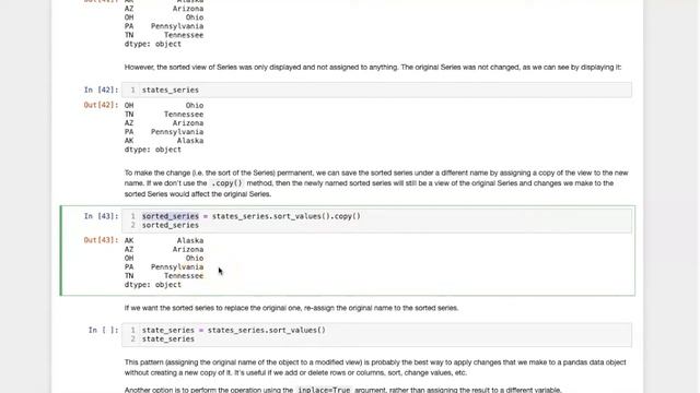 008g Making changes to pandas data objects permanent смотреть онлайн