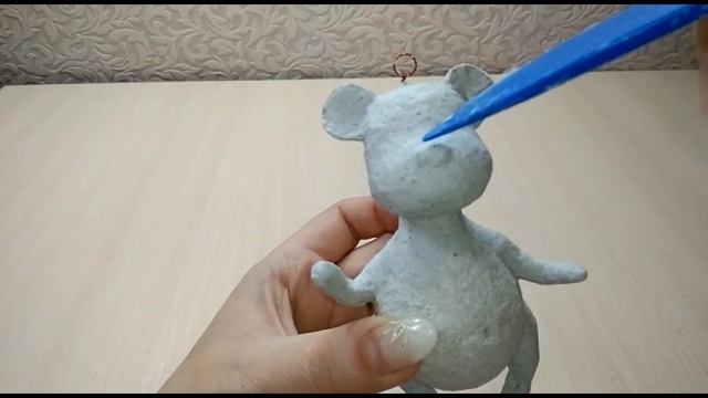 Мастер Класс по просьбам подписчиков канала . Делаем ёлочного тигрёнка из папье-маше. смотреть онлайн