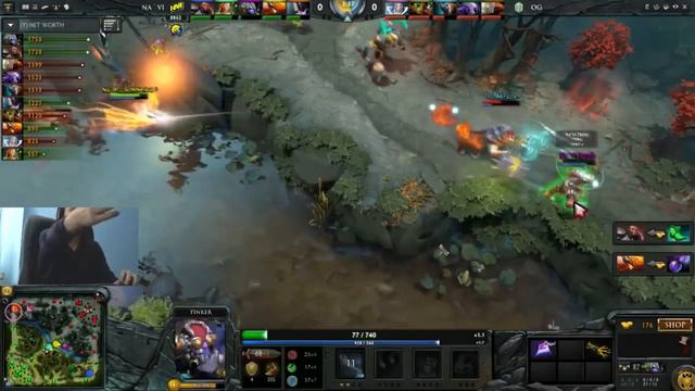 Папич смотрит игру Dendi смотреть онлайн